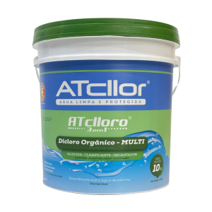 ATCLLOR CLORO 3 EM 1 BALDE 10 KG